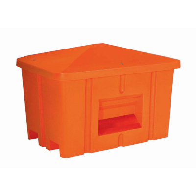 Hlavní obrázek produktu N&aacute;doba na posyp Heilbronn 550&nbsp;l oranžov&aacute; s&nbsp;v&yacute;pust&iacute;